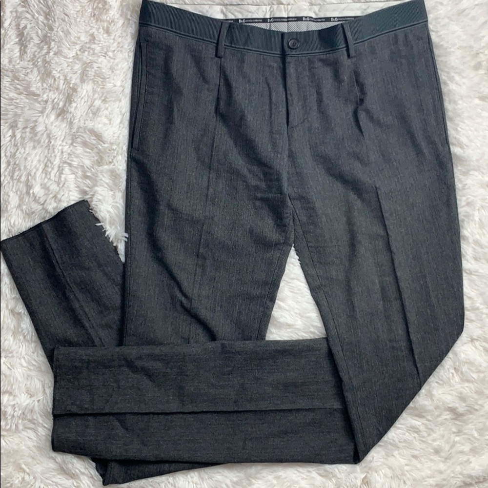 Dolce & Gabbana Mens Gray Dress Pants US38 SZ 52